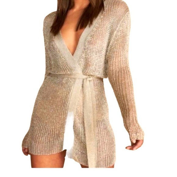 Lioness Dresses & Skirts - LIONESS • PRINCESS POLLY "Take Me To Rio" Metallic Gold Mini Dress Size L